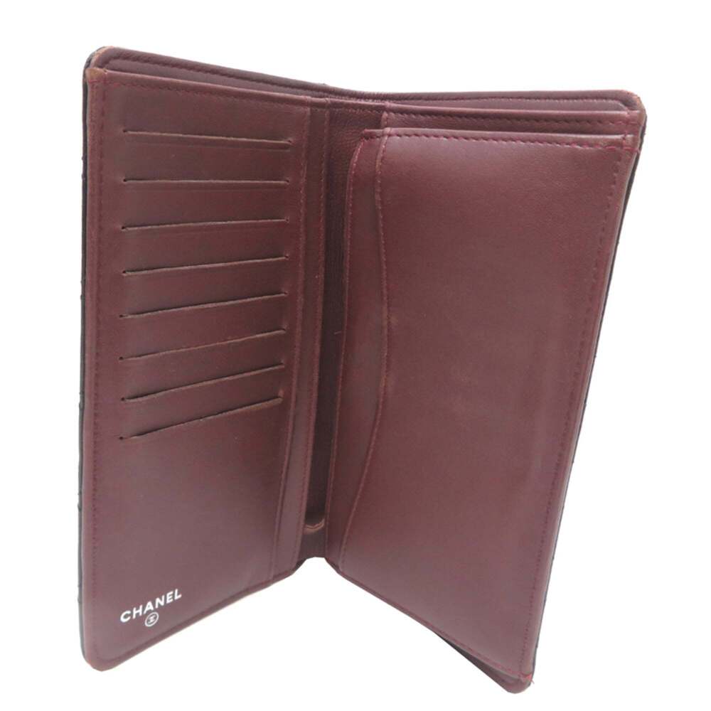 CHANEL Black Lambskin Leather Wallet - Picture 5 of 10